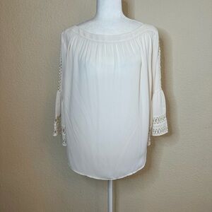 Loft bell sleeve blouse size large
